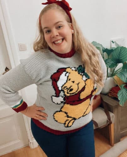 Winnie the Pooh Christmas sweater