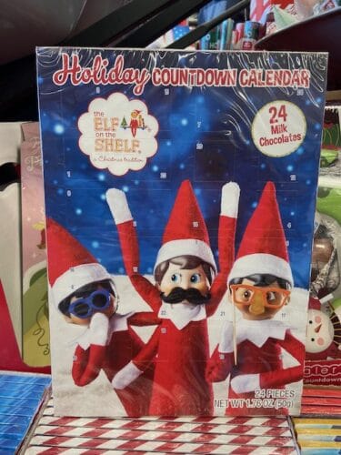 advent calendar elf on the shelf