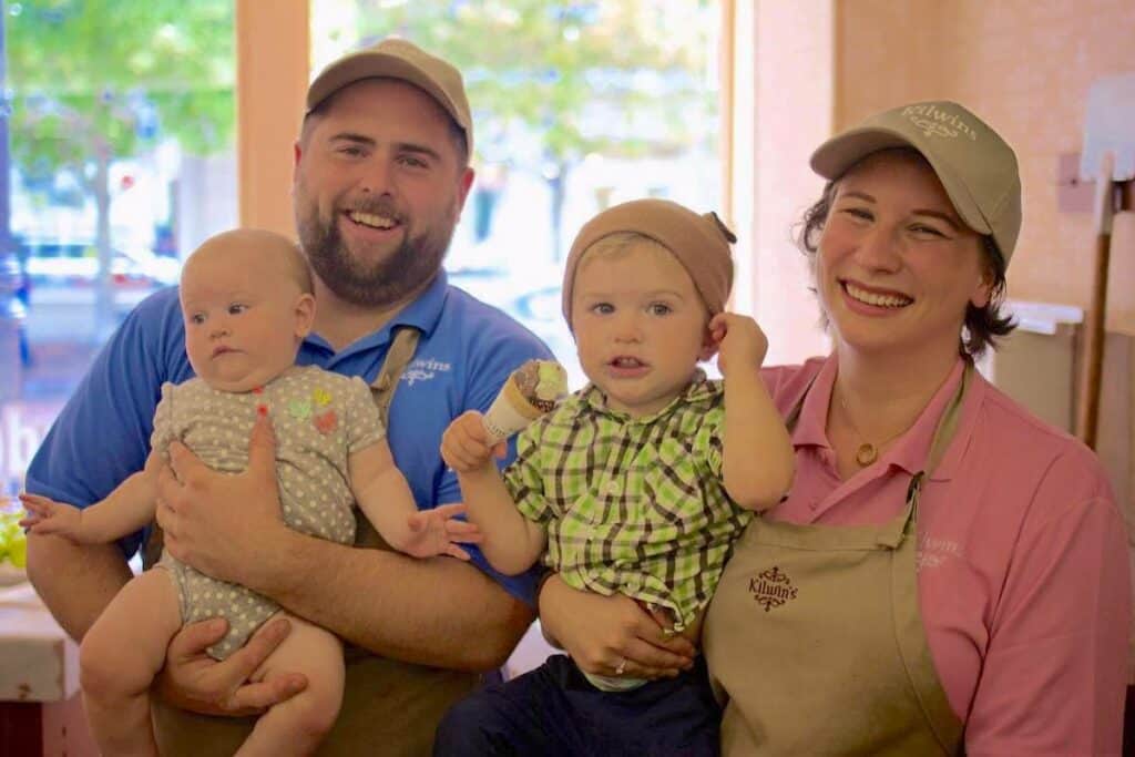 kilwins ice cream salecker family