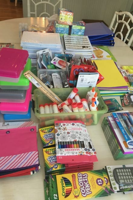 back-to-school shopping on a budget