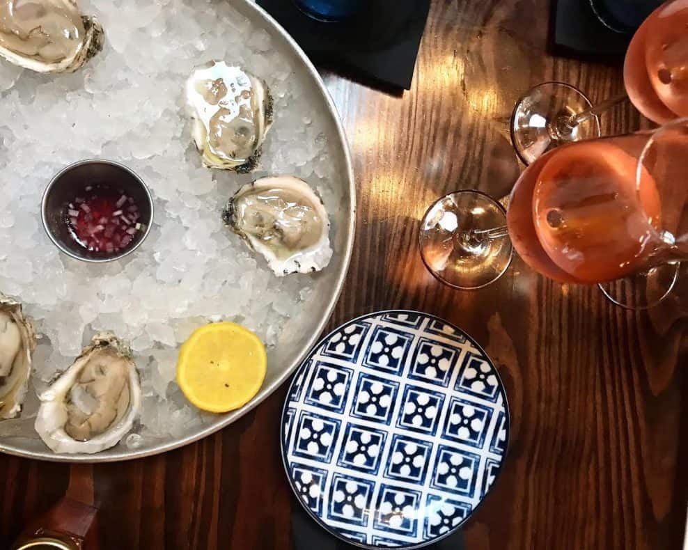 Atlantic on Pacific oysters