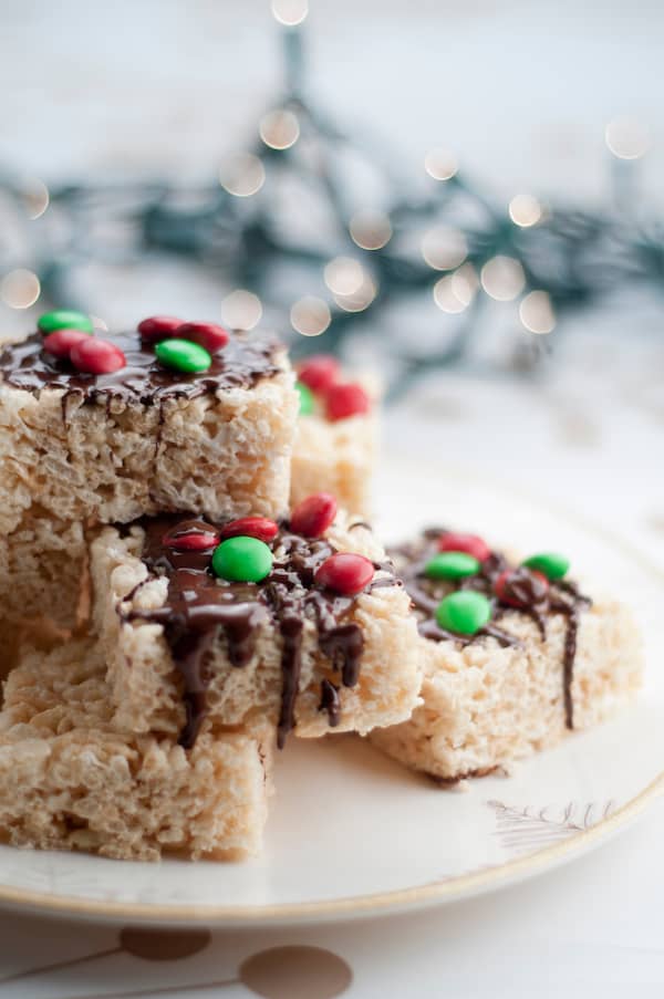 easy Christmas treats- Rice Krispy treats