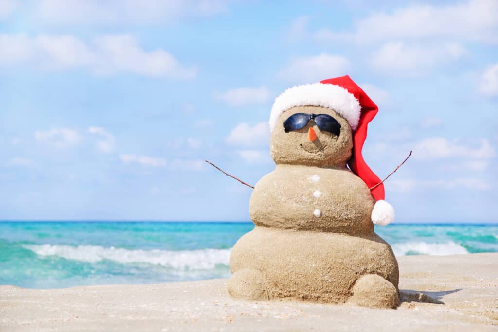 What beach activities in winter can I do