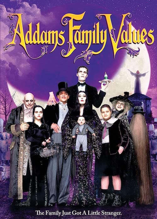 Addams family values poster thanksgiving movies