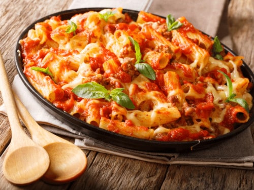 three slow-cooker dinners for school nights. baked ziti