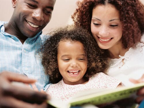 reading aloud Thanksgiving books with your family