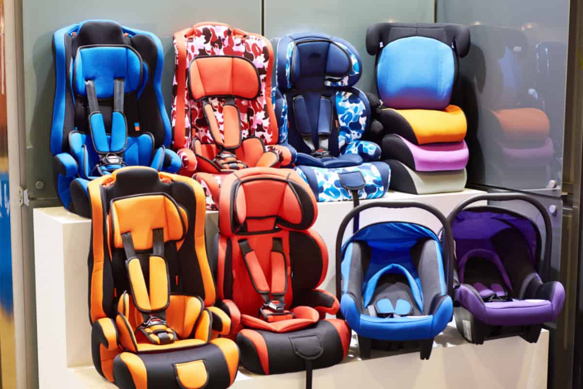 booster seats in store