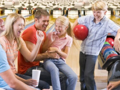 Bowling - Family Activity for a Rainy Day