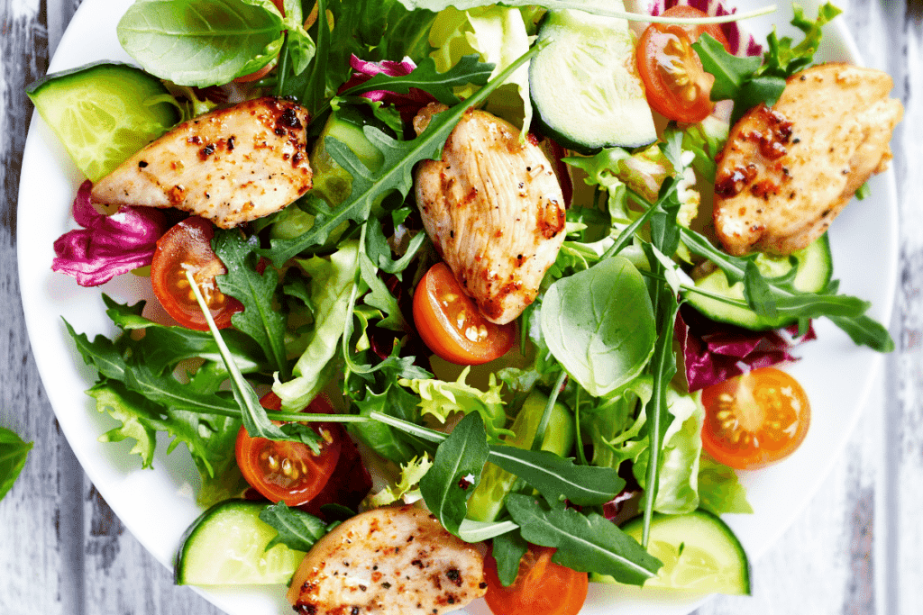 what can you eat on the 5:2 diet? chicken salad 5:2 diet