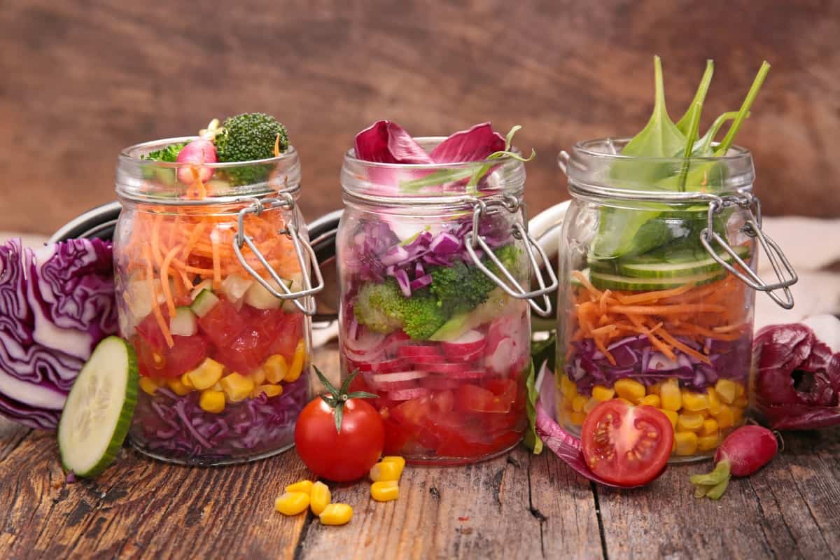 immune-boosing foods jars