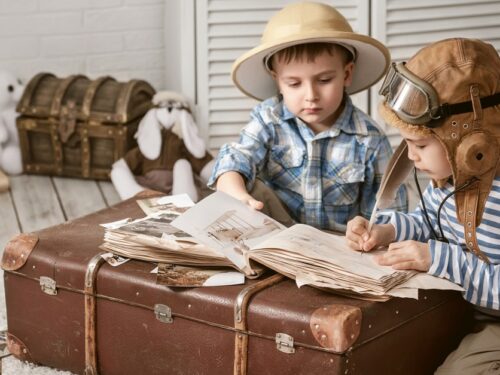 Travel Journal and Keepsake for Kids