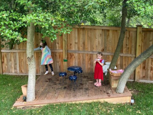 outdoor play space - interview with Leigh Dameron