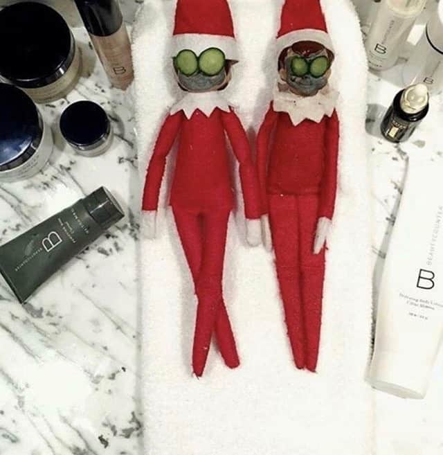 elf on the shelf makeup spa
