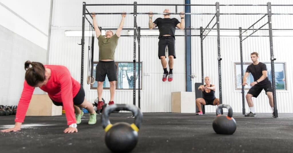 CrossFit for beginners - workout and exercise