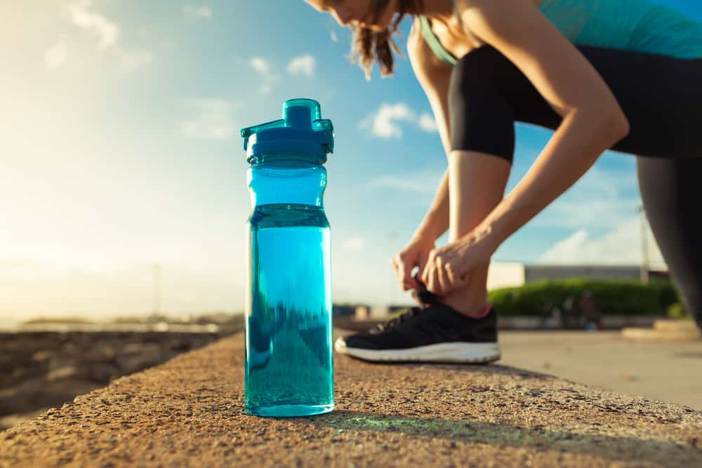drink more water on runs