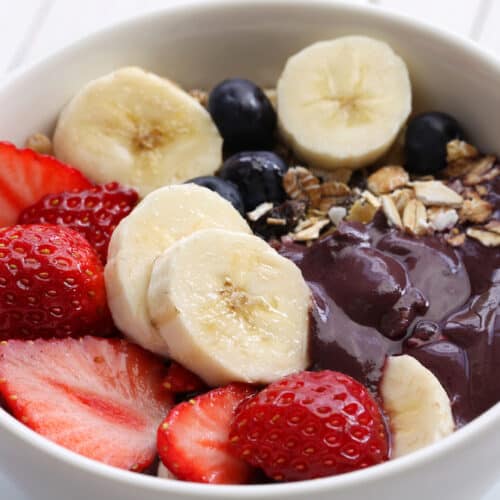 Acai bowl easy and healthy