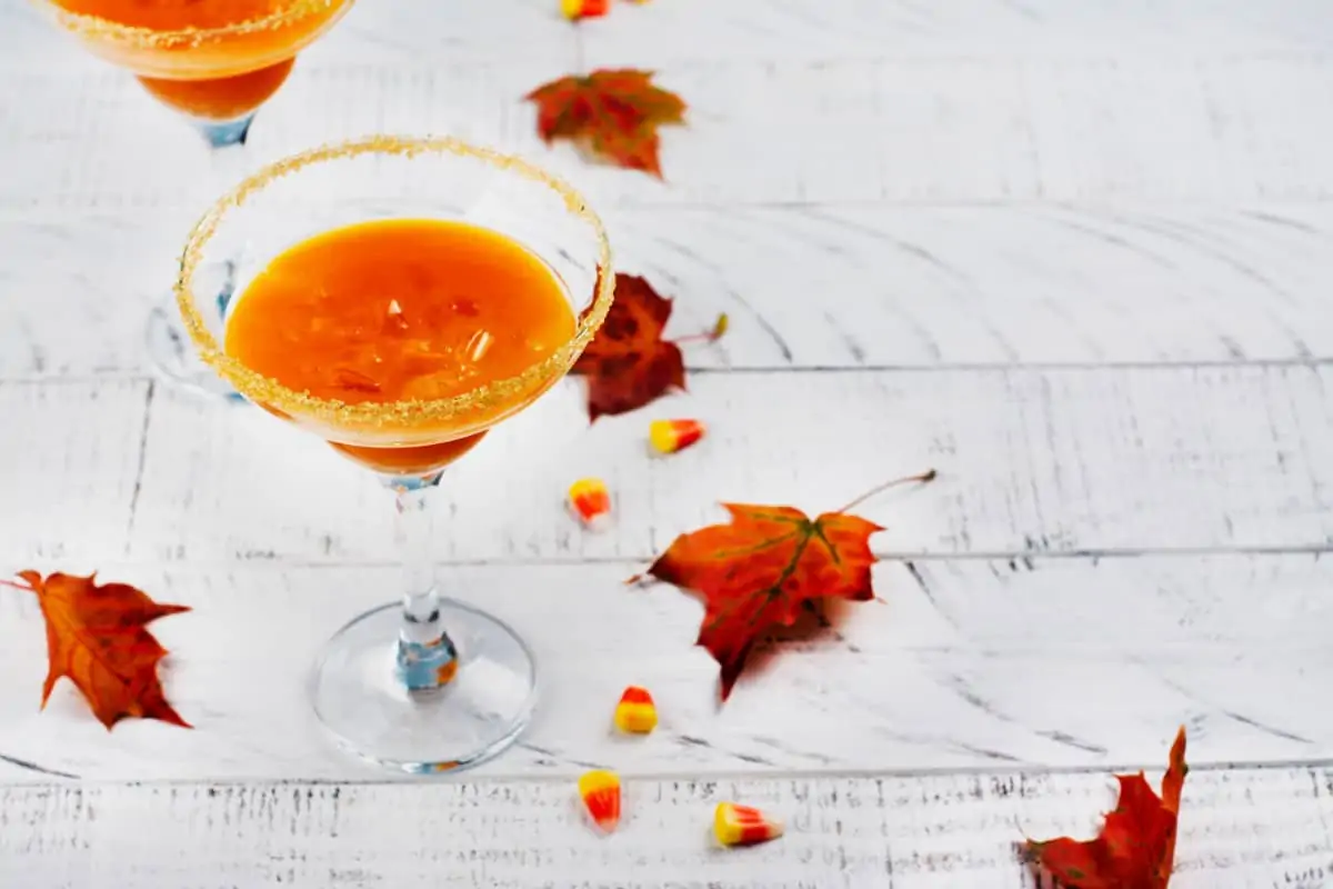 Gin and Apple Fall Cocktail