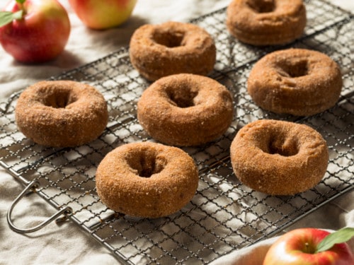 fall treats apple cider donuts