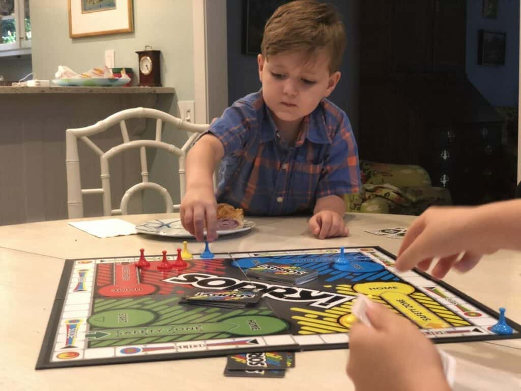 power outage family games sorry