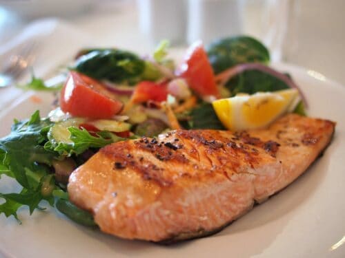 salmon salad ketogenic diet