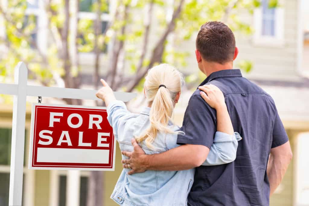 first time homebuyers pointing