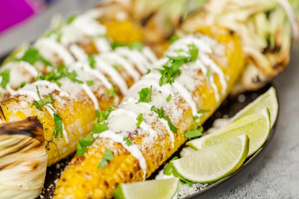 fresh summer recipes grilled elote corn