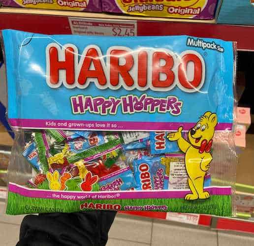 Haribo Happy hoppers easter candy
