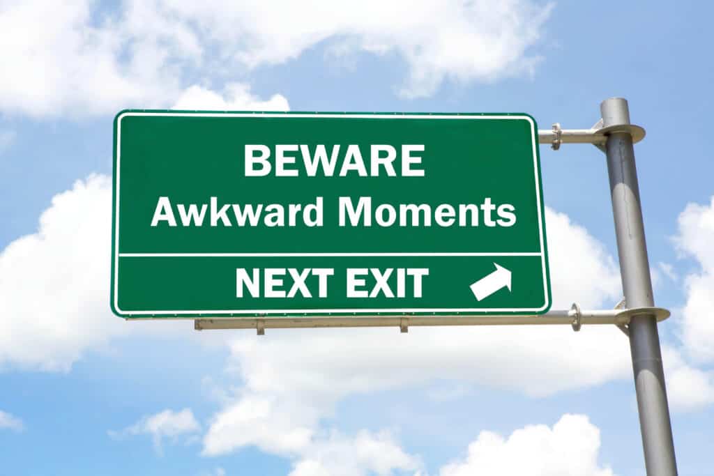 awkward family moments sign