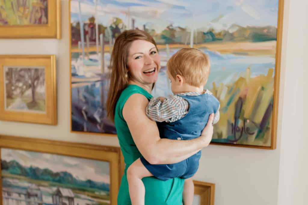 Impressionist Artist Mom on the Street Rebecca Hoyle cover photo