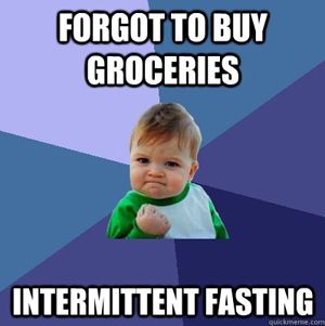 intermittent fasting meme