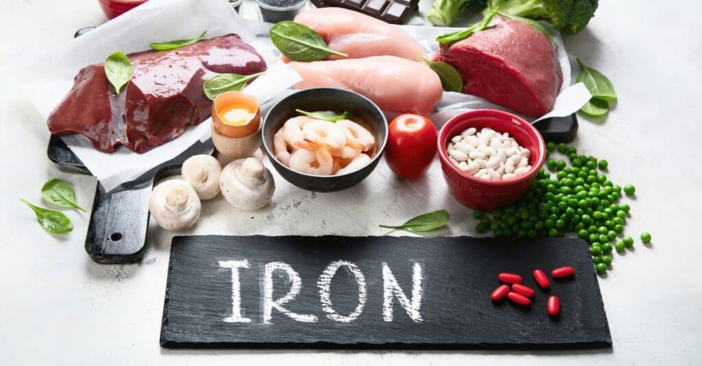 10 signs for iron deficiency