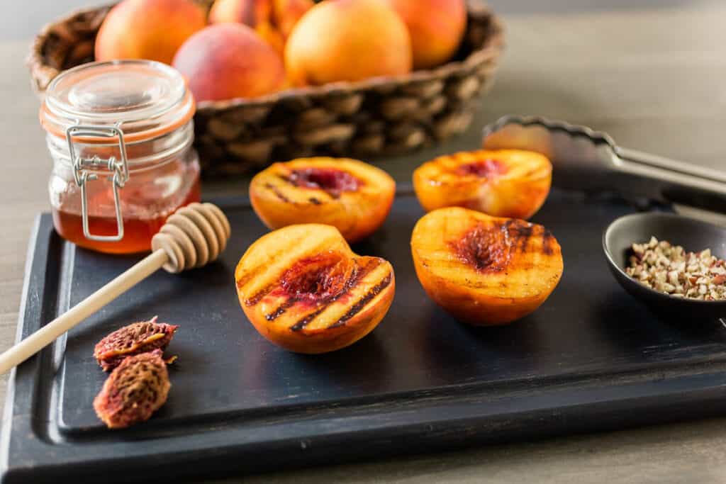 grilled peaches recipe