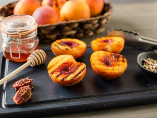 grilled peaches recipe