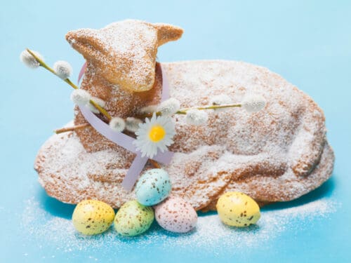 Easter Tradition Lamb Cake