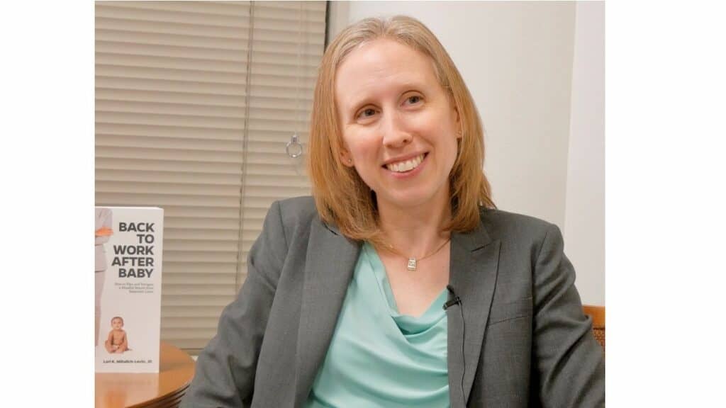 mindful working mom on the street Lori