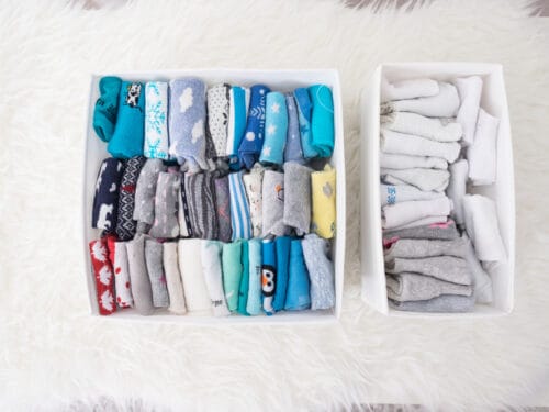 Marie Kondo organization socks
