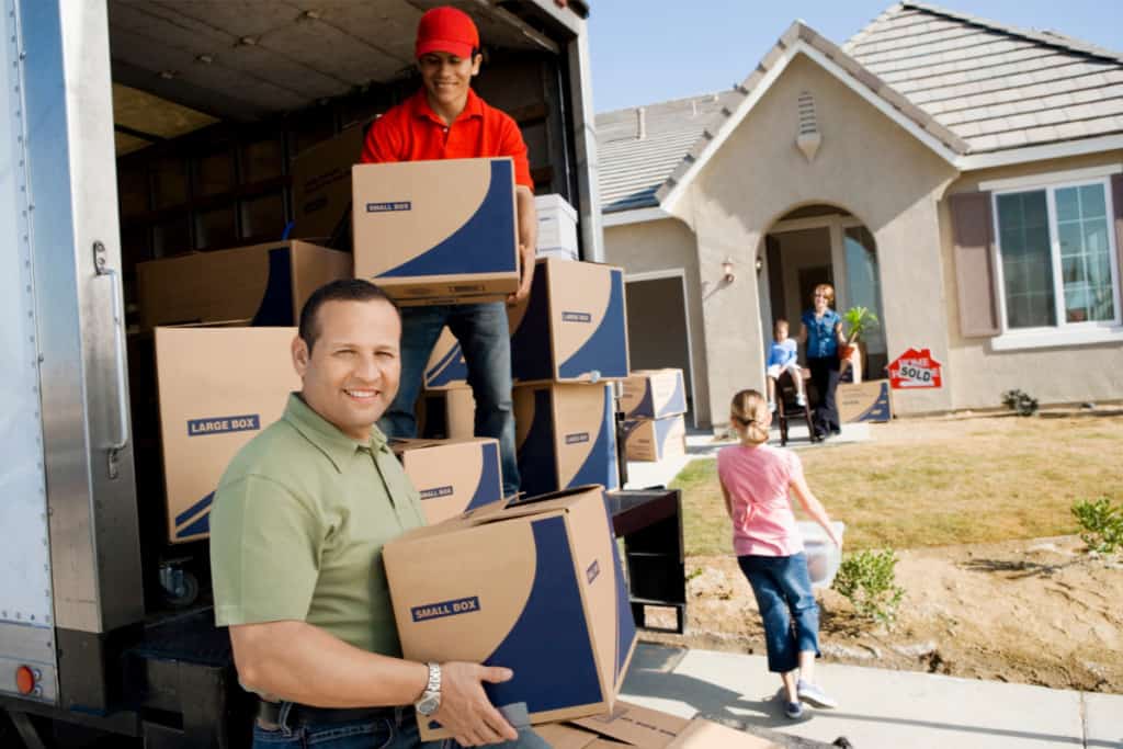 moving services boxes