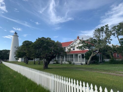 Ocracoke Island lighthouse