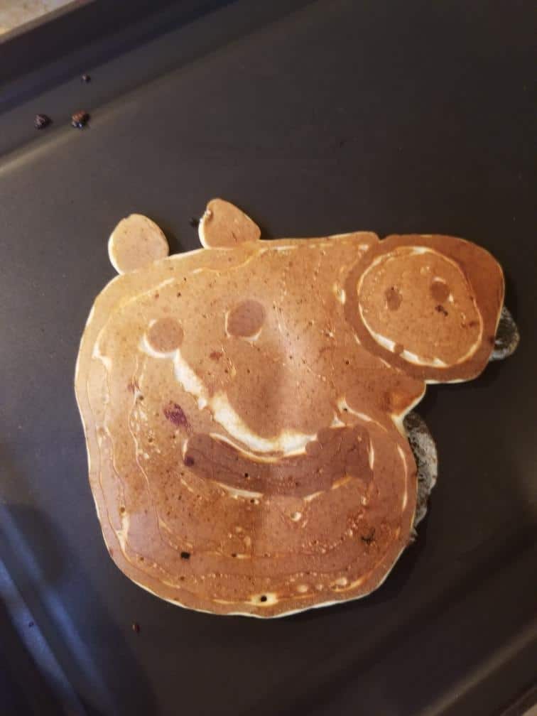 Peppa Pig Pancake art