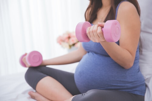 pregnancy fitness weights