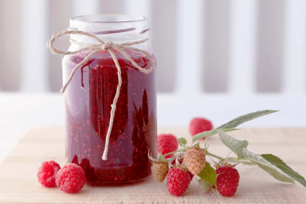 raspberry freezer jam