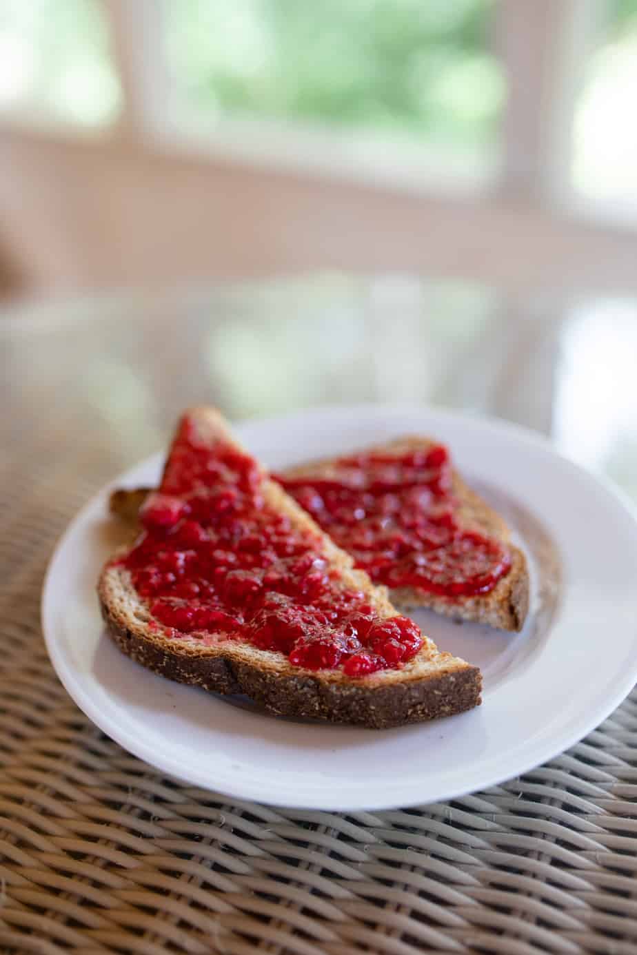 raspberry freezer jam