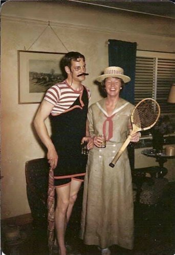 tennis costume Babby and Papa