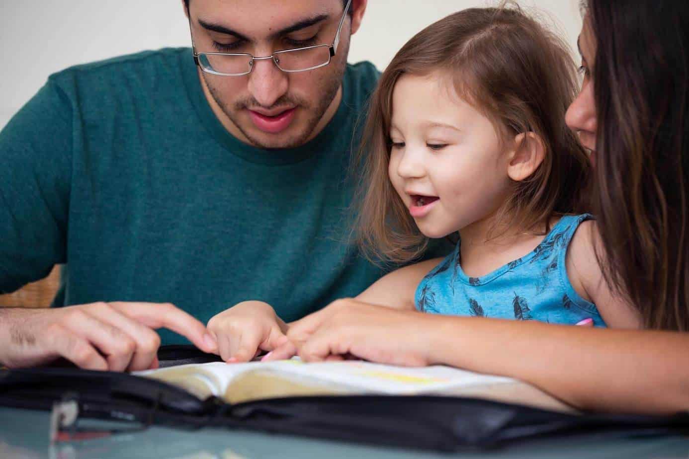 home church: reading with kids