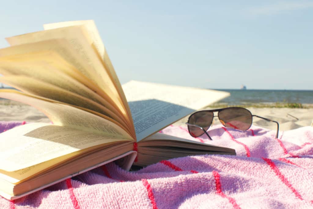 summer reads on the beach