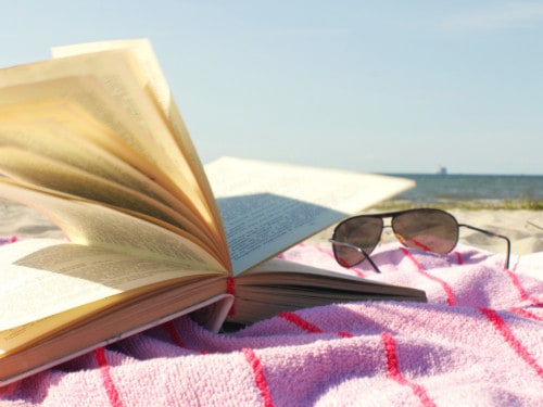 summer reads on the beach