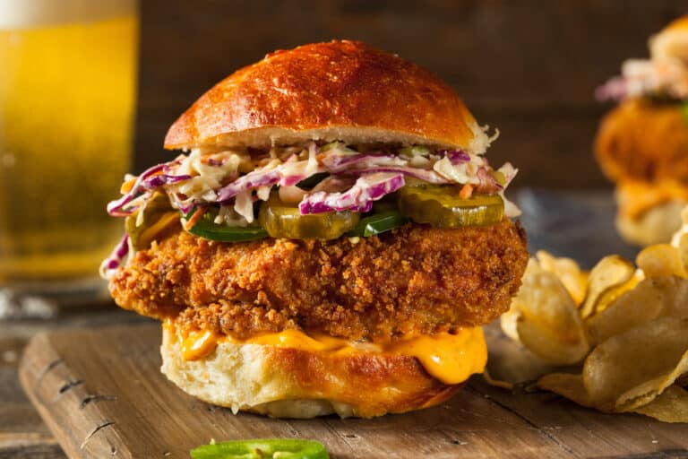 The Ultimate Summer Tangy Fried Chicken Sandwich