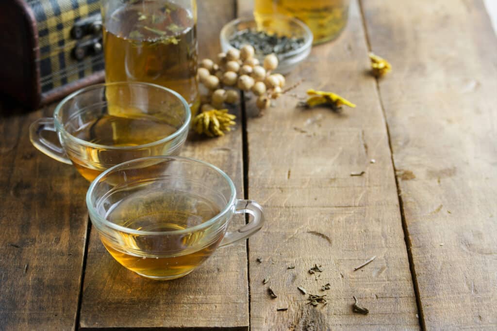 drinking tea during lactation
