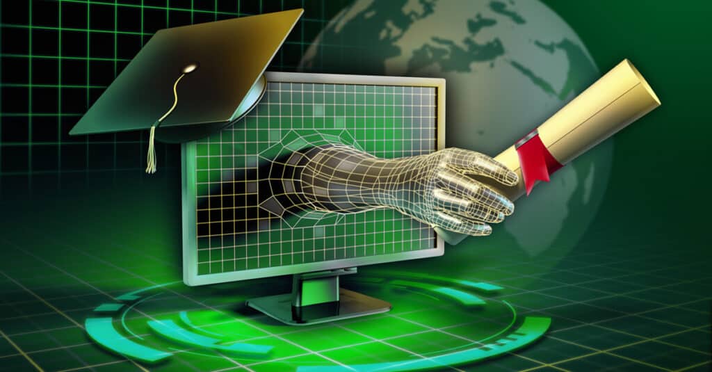 What is a virtual classroom?