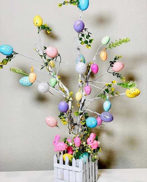 easter egg tree